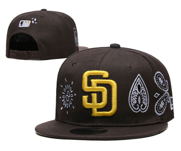 San Diego Padres Stitched Snapback Hats 0013
